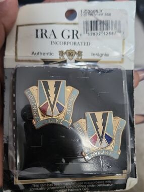 TWO US Army 165th Infantry Brigade Unit Crest